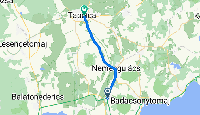 BalatonBike365 231: Badacsonytomaj to Tapolca