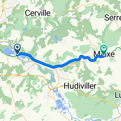 Véloroute 52: Art-sur-Meurthe to Einville-au-Jard