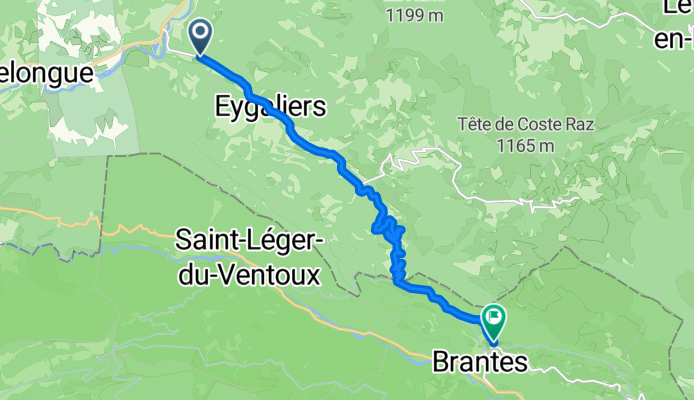 Vallée du Toulourenc (variante)