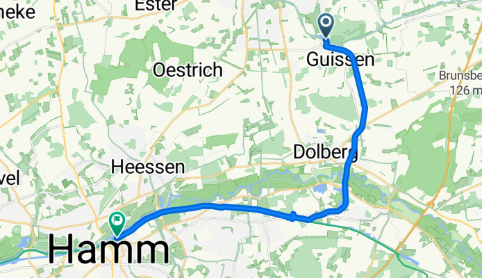 Werse Radweg Zechenbahntrasse