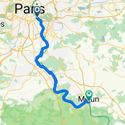 Véloroute La Seine à vélo (Tronçon Île de France - Sud)