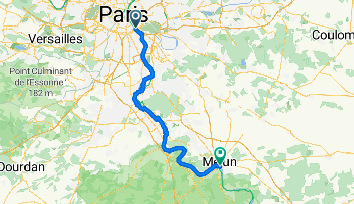 Véloroute La Seine à vélo (Tronçon Île de France - Sud)