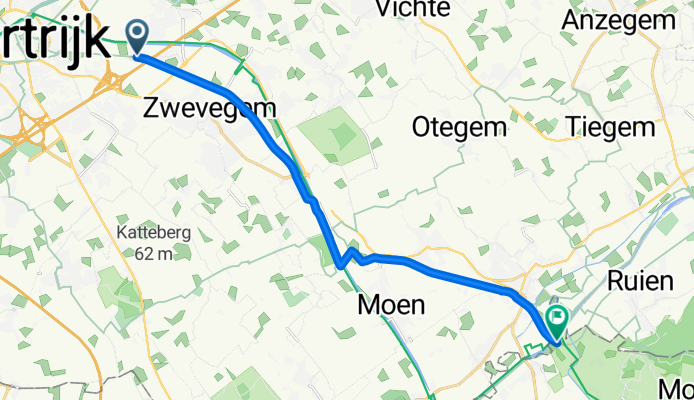 F45 Fietssnelweg Zwevegem - Avelgem