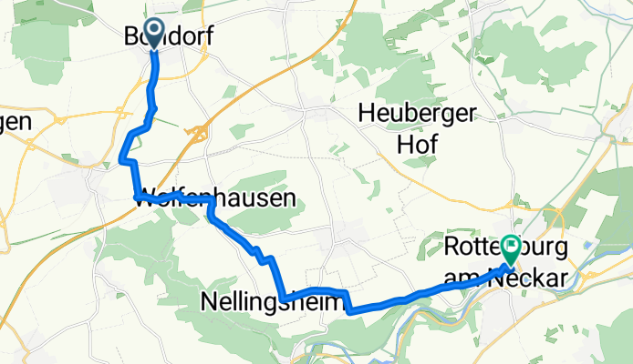 Streuobst-Radroute Bondorf – Rottenburg