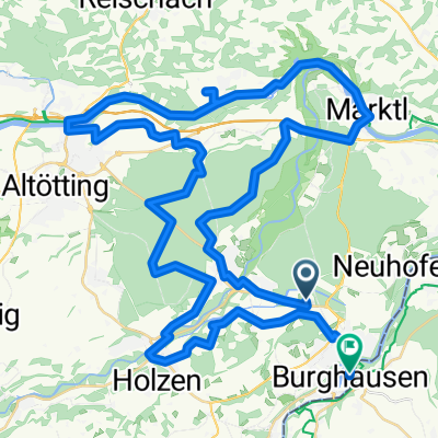 Von Mehring bis Burghausen