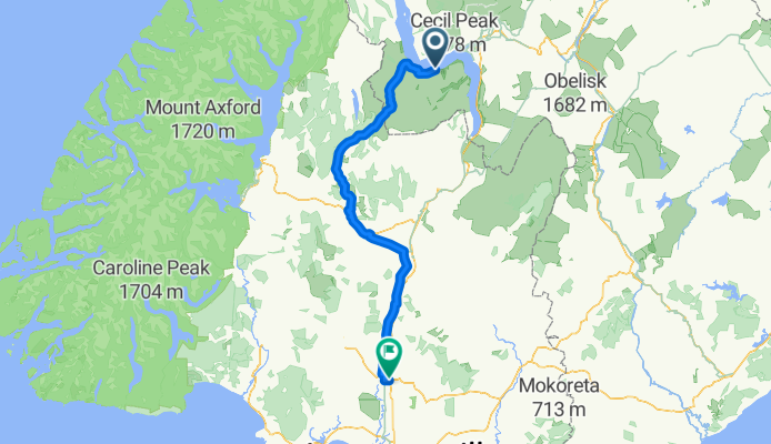 Queenstown to Winton — Tour Aotearoa