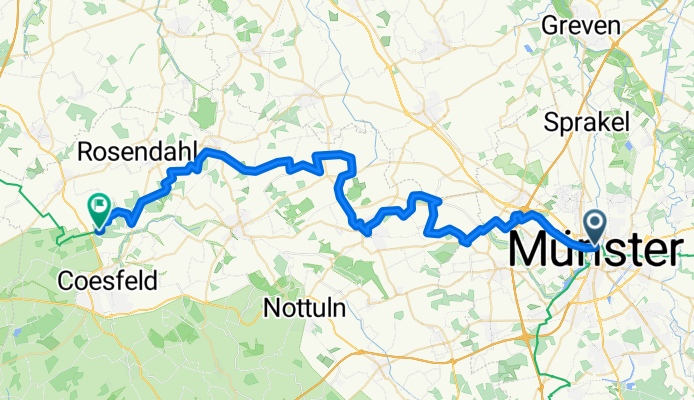EuroVelo 2 Germany – Part 1: Münster–Coesfeld