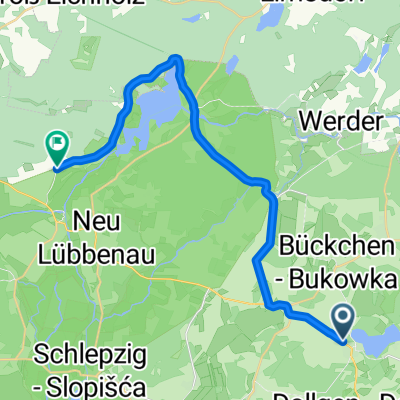 Schlepzig – Münchehofe (Gurkenradweg Nord-/Ostring)