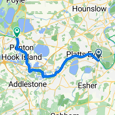 EuroVelo 2 - Capitals Route - part United Kingdom 5