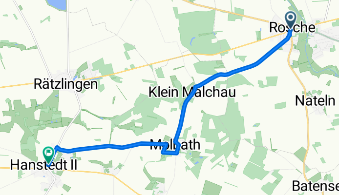 Hanse-Wendland-Radweg: Uelzen - Lüchow