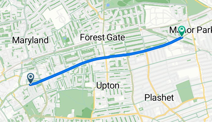 Cycleway 2: East Ham
