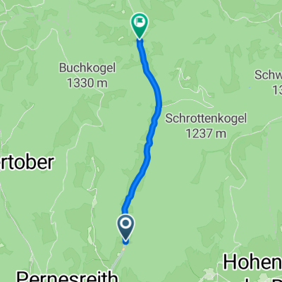 Raabtalradweg Stmk Nord: Hohenau an der Raab – Hohenau an der Raab