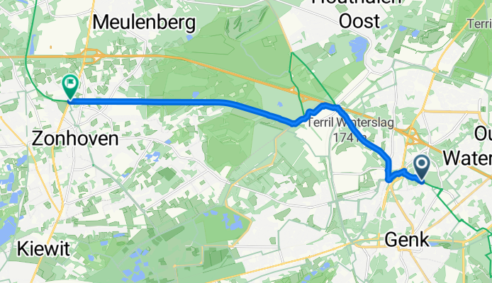 Kempenroute 1: Genk - Zonhoven