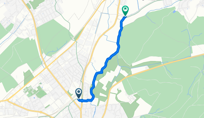 Mittelländer Hügelroute - Etappe 2