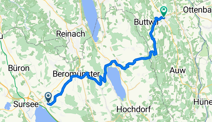 Mittelländer Hügelroute - Etappe 3
