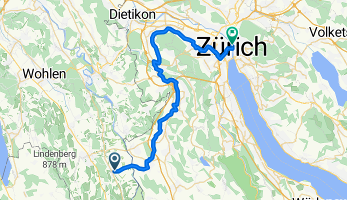 Mittelländer Hügelroute - Etappe 4