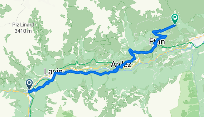 Engiadina Bassa Etappe 1 (Zernez – Scuol)