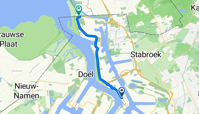 Schelderoute - 6 - Antwerpen - Grens Nederland