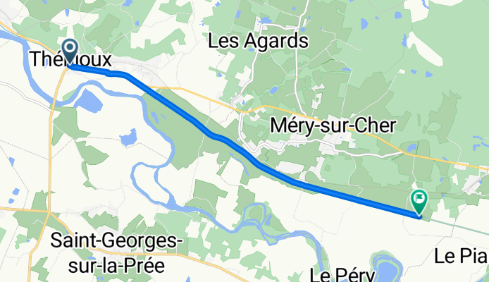 Châtres-sur-Cher to Vierzon – Coeur de France à vélo