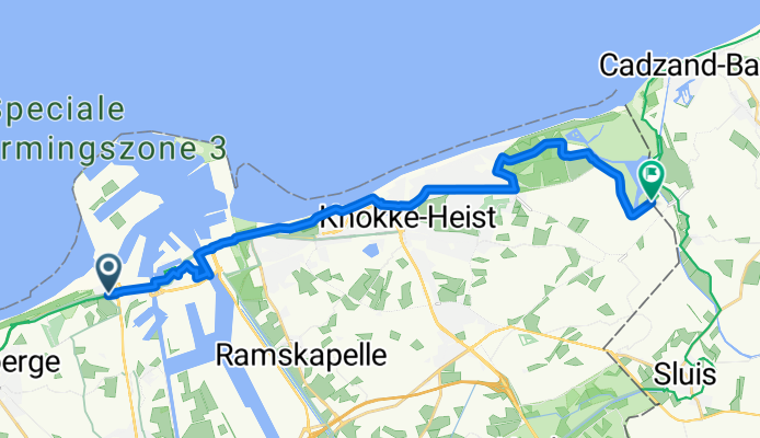 Kustroute 4: Zeebrugge – Sluis