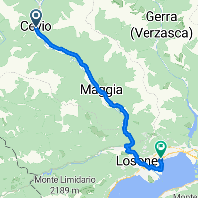 Percorso Valle Maggia - Tappa 2