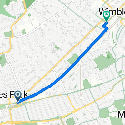 National Cycle Network Route 208: Morden