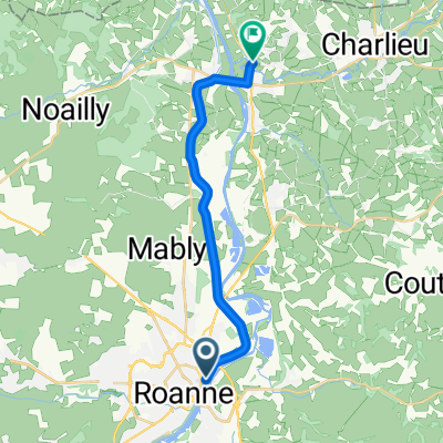 La Véloire: Pouilly-sous-Charlieu - Le Coteau