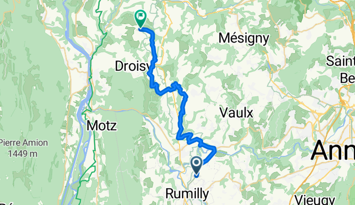 P'tites Routes du Soleil – étape 4: Sales to Frangy