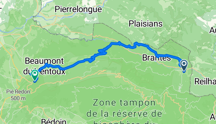 GTV VTT Étape 1 : Sault → Malaucène