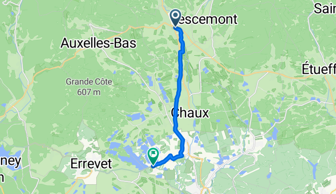 Giromagny to Salbert