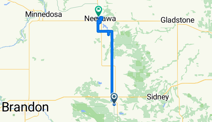 Trans Canada Trail (Manitoba - Swan Lake to Neepawa)