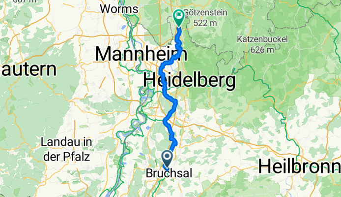 Rheintal-Weg Abschnitt 6