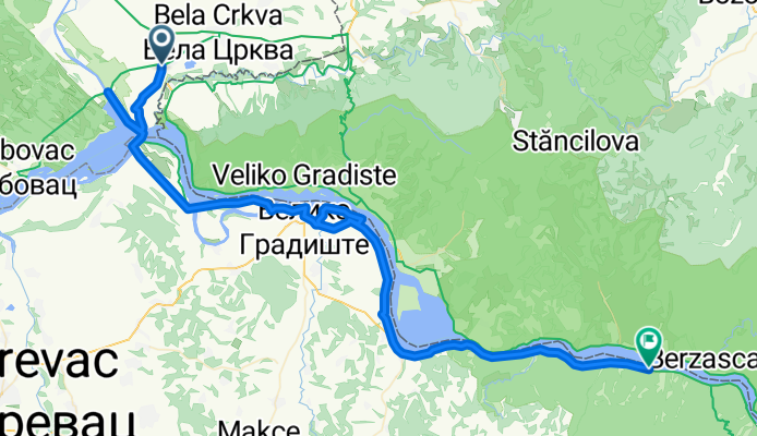 Danube Cycle Path - part Serbia