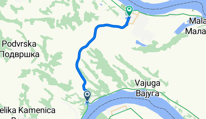 Danube Cycle Path - part Serbia