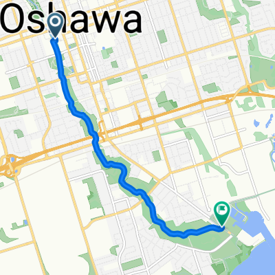 Joseph Kolodzie Oshawa Creek Bike Path