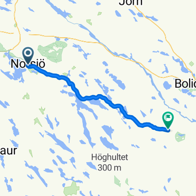 Sverigeleden 3: Norsjö to Långsele