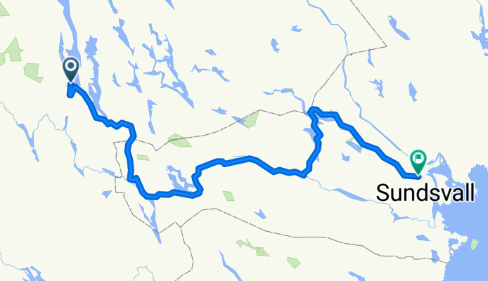 Sverigeleden 10: Hoverberg to Timrå