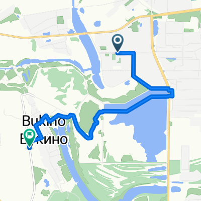 От улица Казачьи луга до улица Гилевская роща 2Б стр.