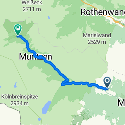 Murradweg linkes Ufer – Zederhaus – Muhr
