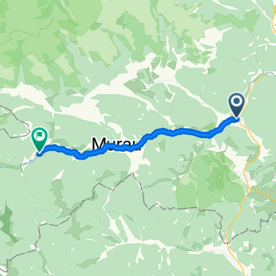 Murradweg linkes Ufer – Abs. 2: St. Ruprecht-Falkendorf → Sankt Lorenzen bei Scheifling