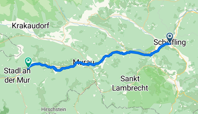 Murradweg Abs. 2 (Predlitz - Sankt Michael in Obersteiermark)