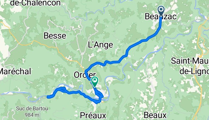 La Loire sauvage à vélo 2: Beauzac - Retournac