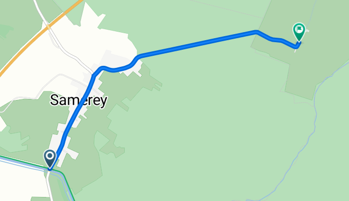 La Voie Bleue - Lamarche-sur-Saône - Samerey