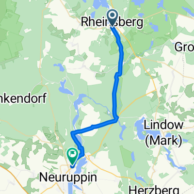 Fontane.Rad Hauptroute – Etappe 3: Neuruppin nach Rheinsberg