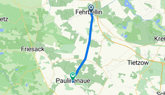 Fontane.Rad Hauptroute – Etappe 4: Paulinenaue → Fehrbellin