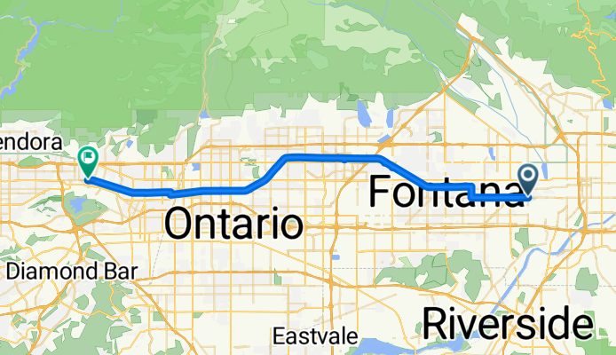 66 (California): San Dimas to Rialto