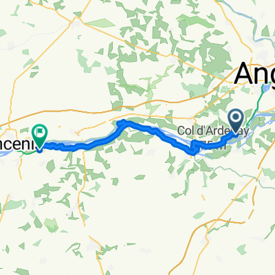 La Loire à Vélo 2: Savennières → Bouzillé