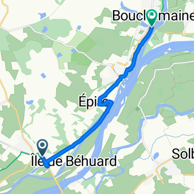 La Loire à Vélo 2 : Savennières → Bouchemaine