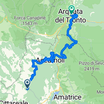 ABT Tappa 16: Arquata del Tronto - Amatrice