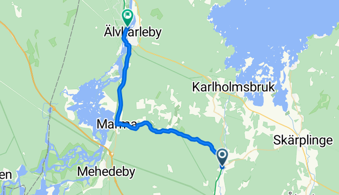 EuroVelo 10: Karlholmsbruk–Älvkarleby (Etapp 11)